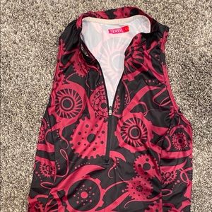 Women’s sleeveless cycling jersey